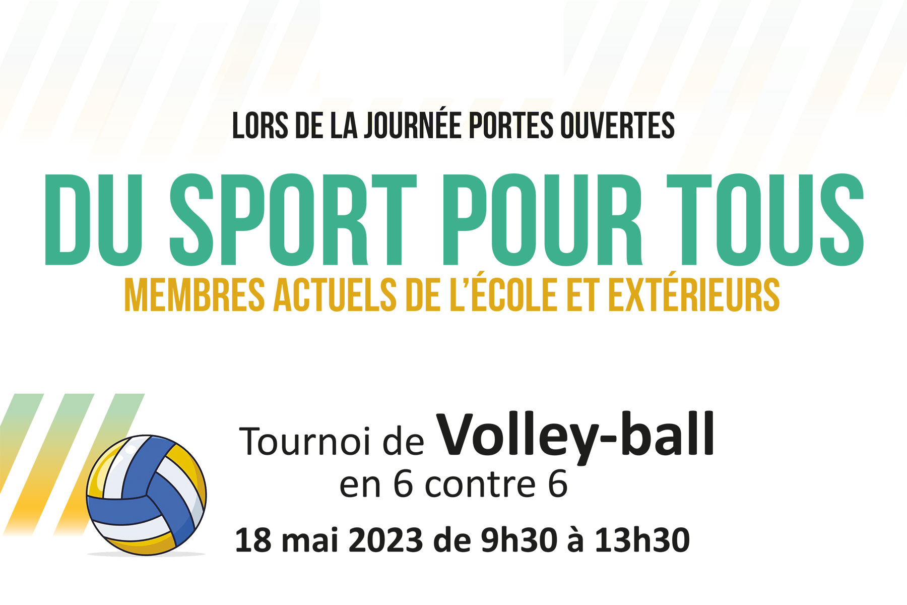 Tournoi de volley-ball